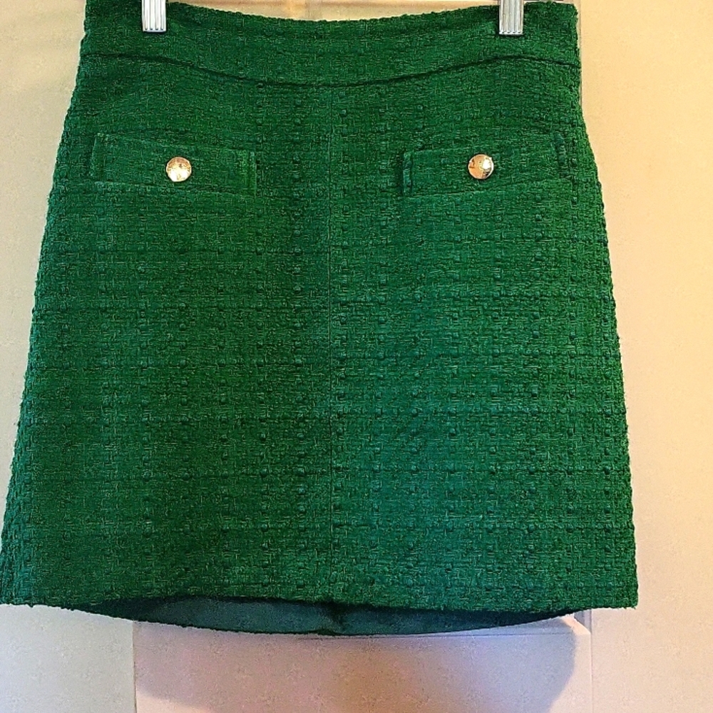 Loft Green Skirt